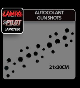 Autocolant Gun shots - AGS598