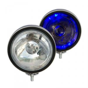 Proiector crom cu LED Blue 150mm 12V, cod Pr1032 - 201017-LED
