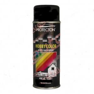 Spray vopsea negru mat PROTECTON - motorVIP - SVN48804