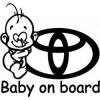 Stickere auto bebe opel ro