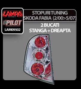 Stopuri tuning Skoda Fabia (2/00-5/07) - Cromate - STSF539