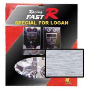 FASTR 43444 Autocolant (Accesorii, universal) KIT TUNNING BORD LOGAN ALUMINIU CD 3415L-14 FAST R - F4A47548