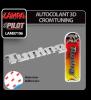 Autocolant 3d crom tuning - a3d250