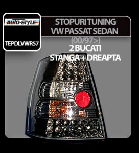 Stopuri tuning cu LED VW Passat Sedan (00/97>) - Cromate - STLV541