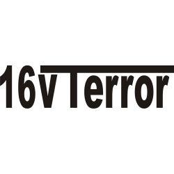 Stickere auto 16v Terror