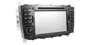 Unitate auto Udrive multimedia navigatie 2DIN (DVD, CD player, TV, soft GPS) dedicata pentru Mercedes clasa C - UAU17596