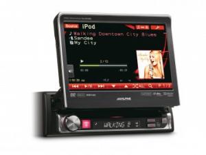 Unitate multimedia auto Alpine format 1DIN cu ecran tactil IVA-D511RB (dvd/cd) - UMA16662