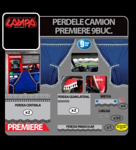 Perdele camion Premiere 9buc - PCP1012