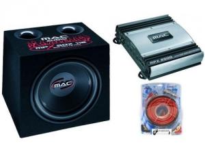 Subwoofer Mac Audio MPX Box 112 + amplificator Mac Audio MPX 2500 si AS Connect PPA-702 - SMA1309