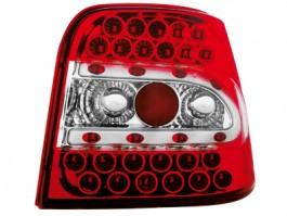 STOPURI tuning LED VW GOLF IV 97-04 ROSU/CRISTAL - RV02LLRC - STL46148