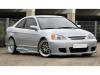 Kit exterior honda civic 01-04 coupe body kit sx -