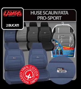 Huse scaun fata bumbac Pro-Sport 2buc - HSFB618