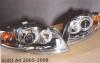 Set lupe faruri 2,5 inch + ornamente standard audi a4 2005-2008 -