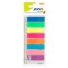 Index plastic 45 x 12 mm, 8 x 25 file/set + rigla, Stick'n