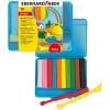 Plastilina 10 culori cutie plastic eberhard faber