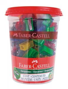 Ascutitoare plastic simpla 100 Faber-castell