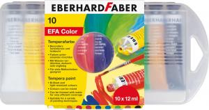 Tempera 10 culori 12ml Eberhard Faber