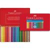 Creioane colorate 36 culori cutie metal grip 2001