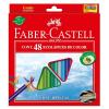 Creioane colorate triunghiulare 48 culori + ascutitoare eco