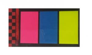 Index plastic 25x44mm 3 culori neon