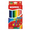 Creioane colorate 12 culori +