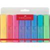 Textmarker Set 8 Pastel 1546 Faber-Castell