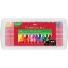 Creioane cerate 24 culori jumbo cutie plastic