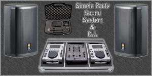 Sistem sonorizare simplu pt petreceri + DJ