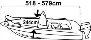 Husa barca pneumatica M