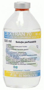 DEXTRAN 70 in solutie de clorura de sodiu