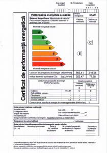 Certificate performanta energetica; audit energetic