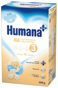 Lapte praf Humana HA 3 Prebiotic 500g