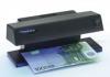Dispozitiv de verificare autenticitate bancnote din plastic.