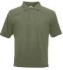 Fruit of the loom, slim fit polo, olive