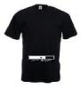 Tricou negru, pentru gravide imprimat loading 2