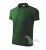 Tricou polo adler pique verde inchis