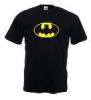 Tricou negru imprimat batman