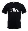 Tricou negru imprimat 69