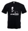 Tricou negru imprimat al pacino scarface