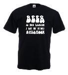 Tricou negru imprimat The Reason