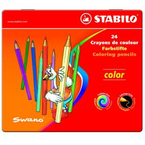 Creioane Colorate Color 24 Bucati