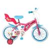 Bicicleta minnie mouse club house 12 inch roz