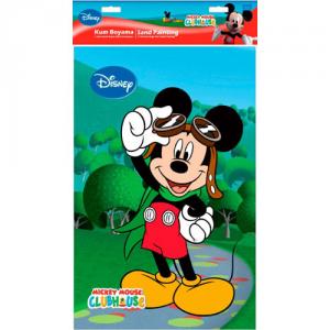Plansa Pictura cu Nisip Mickey Mouse cu Ochelari 47 cm