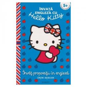 Carte Hello Kitty - Invat Propozitii in Engleza