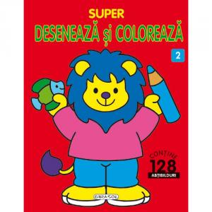 Super Deseneaza si Coloreaza Nr.2