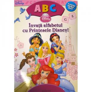Carte Invata Alfabetul cu Printesele Disney