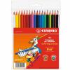 Creioane colorate trio 18 culori