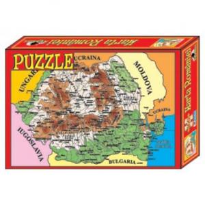 Puzzle - Harta Romaniei