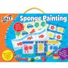 Sponge painting - forme din burete pentru pictat