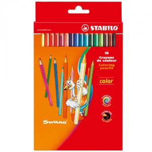 Creioane Colorate Color 18 Bucati